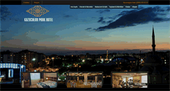 Desktop Screenshot of kuzucularparkhotel.com